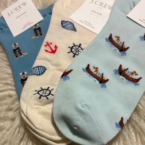 NWT! J Crew socks!